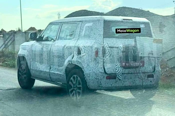 Mahindra Vision spied before August 15 debut